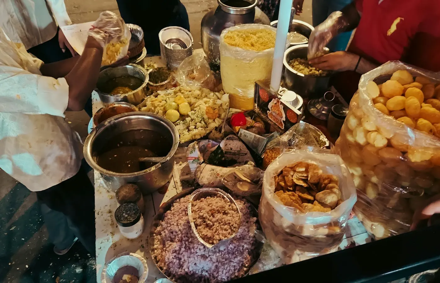 Street-side snacks